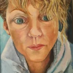 Das bin ich als Selbstportrait