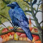 Die Nachbaren 40 x 50/Acryl