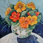 Kaputzinerkresse 44 x 44/Acryl